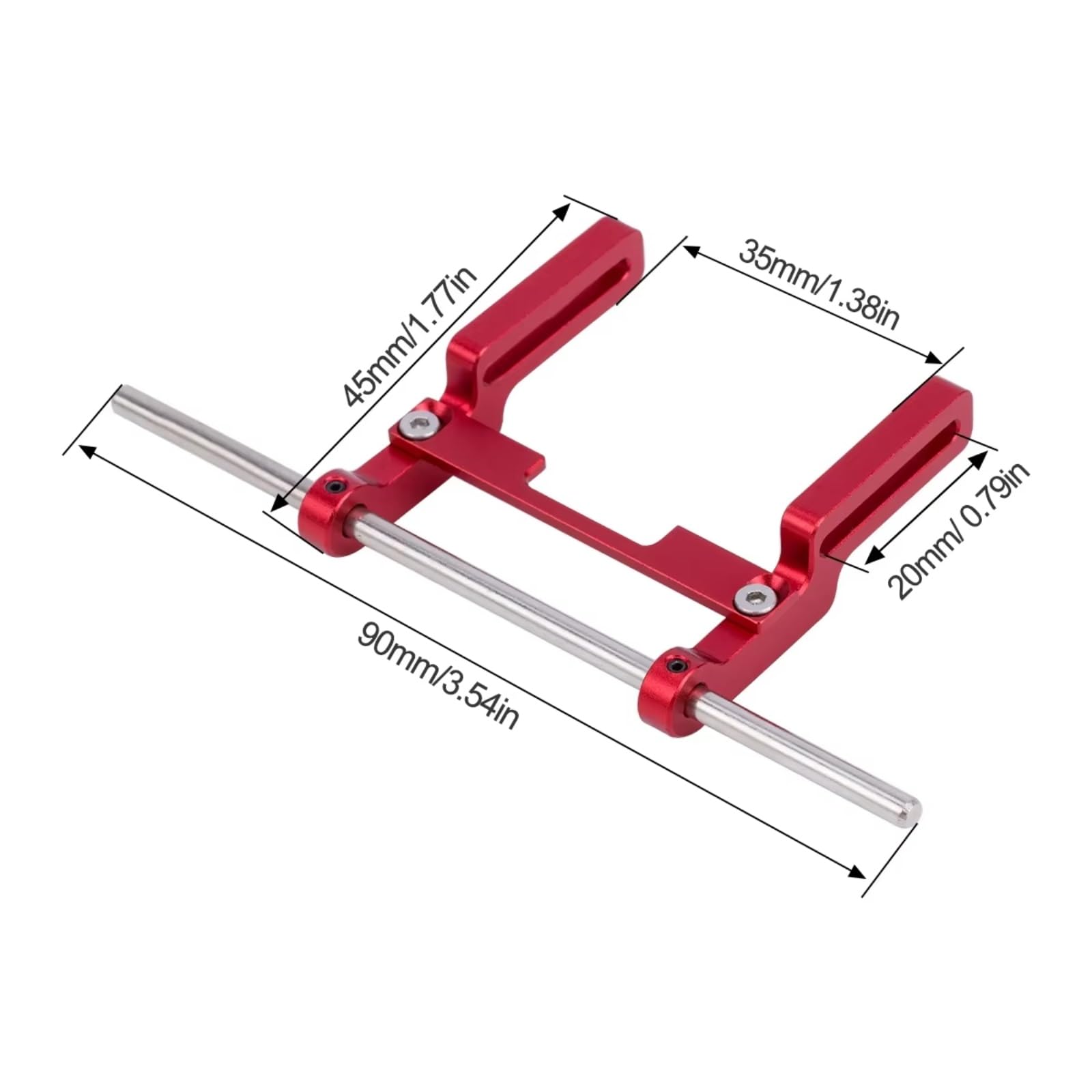 Per Traxxas Per TRX4M Per Defender Per Bronco 1/18 Paraurti Anteriore Alluminio RC Parti Automobili Aggiornamenti Accessori Componenti Sostituzioni Accessori