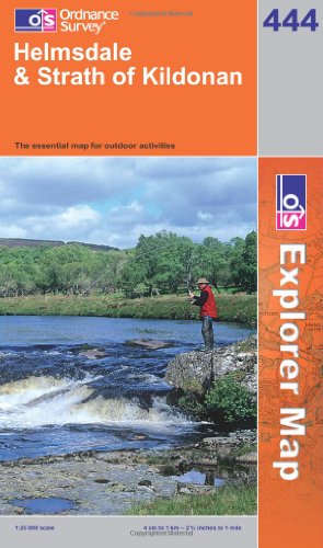 OS Explorer map 444 : Helmsdale & Strath of Kildonan