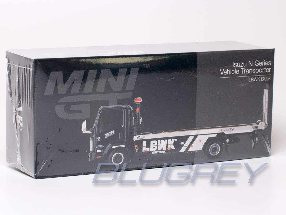 Amazon | MINI GT 1/64 いすゞ Nシリーズ 積載車 トランスポーター 