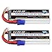 Produktbild HRB 2PCS 4S 5000mAh 14.8V 50C Lipo RC Batterie mit EC5 Stecker für Traxxas Slash X-Maxx RC Evader BX Auto Buggy Truggy Crawler Monster Auto Hubschrauber Flugzeug FPV Racing