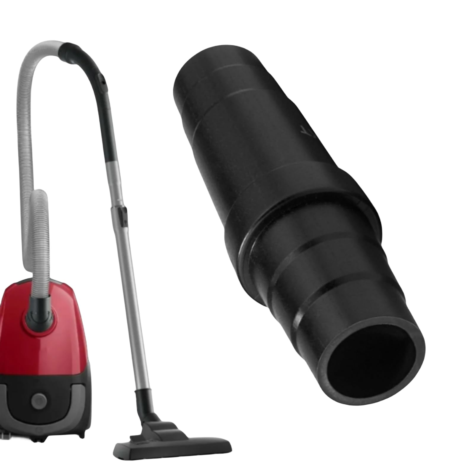 Damyprd Black Vacuum Hose Adapters Universal Vacuum Cleaner Adapters For Hoses