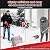 Cordless Snow Shovel Clear with 4.0Ah 2 Battery & Charger, Width12 Depth 6", 20V Electric Snow Blower, 15 FT Throw Distance Adjustable Handle Brushless Motor for Driveway Deck Sidewalk Snow Removal