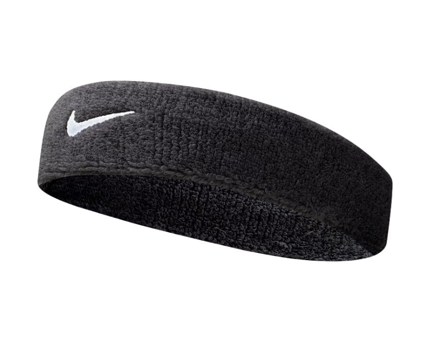 Image of Nike Swoosh Headband - Terry Loop, Absorbent Cotton - Unisex