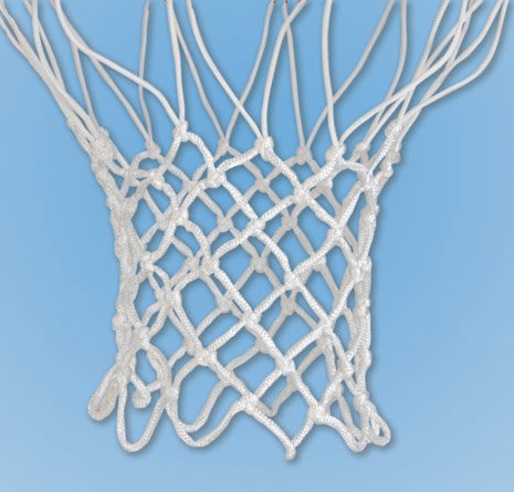 Jaypro Sports Nylon Basketball Net in White (Nylon Net)