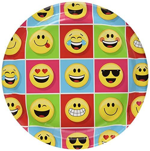 Creative Converting Show Your Emojions Paper Dinner Plates
