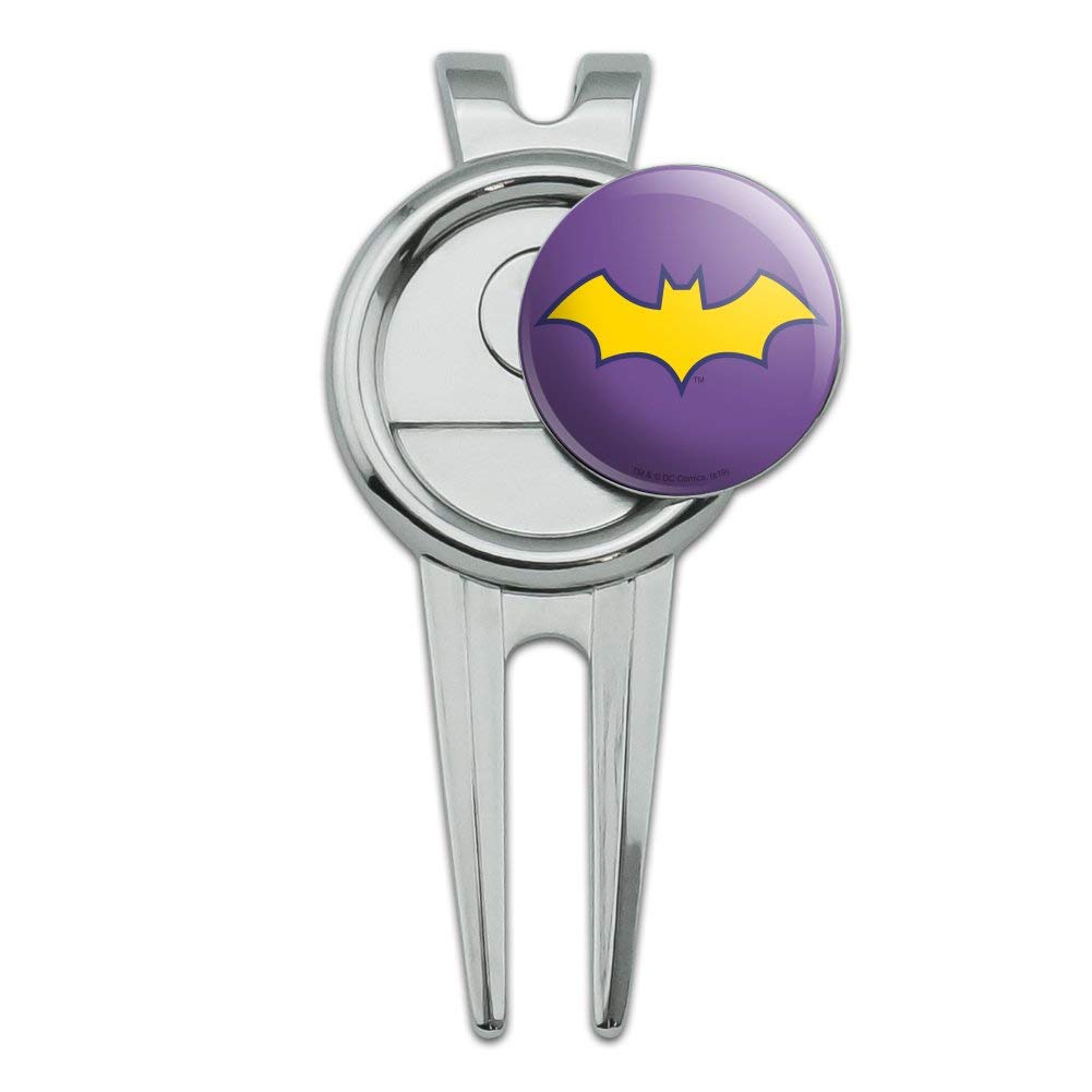 GRAPHICS & MORE Batman Batgirl Logo Golf Divot Repair Tool and Ball Marker