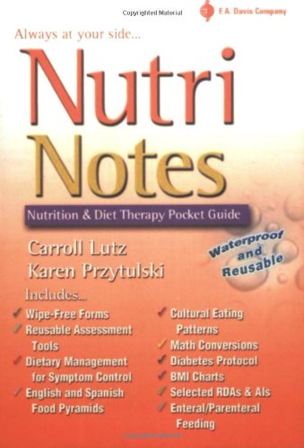 Preisvergleich Produktbild Nurtinotes: Nutrition and Diet Therapy Pocket Guide