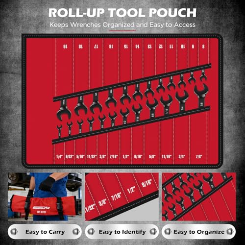 Premium 24-Piece Black Finish Wrench Set