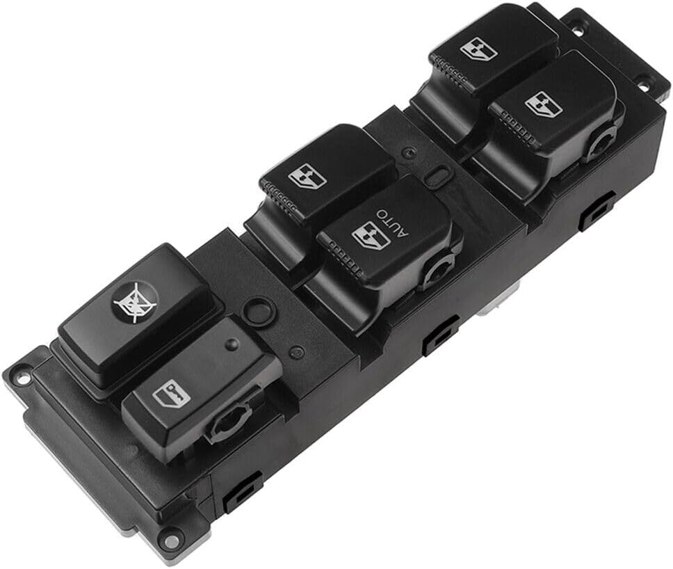 Master Power Window Switch Fits for 2005-2010 Kia Sportage, Replaces OEM 93570-1F370, SW100