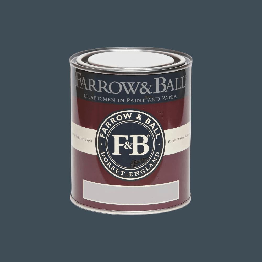 Paint Stop Mixed Colour Farrow & Ball Flat Eggshell 30 Hague Blue 750Ml