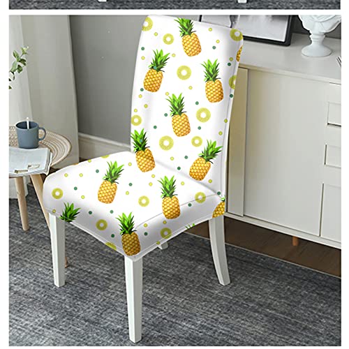 Glenlcwe Green Marble Print Chair Cover For Dining Room Modern Chair Slipcovers Set Of 4 Stretch Kitchen Seat Protector Washable For Party Hotel #TOP4