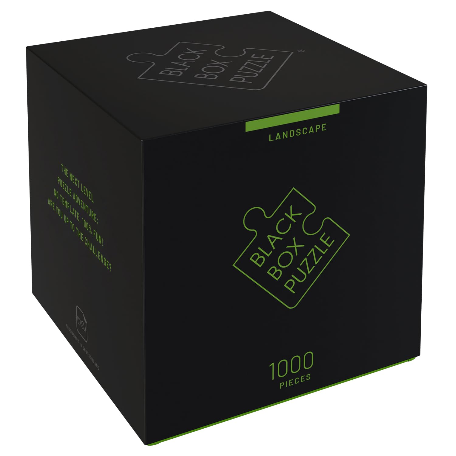 Misu Games Black Box Puzzle Without Template, Jigsaw Puzzles for Adults 1000 Pieces, Cool Jig-Saw Puzzels 20x27 Multiple Categories, Difficult Puzzle Landscape Level 5