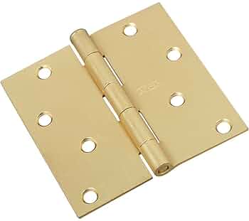 HUNNY☀︎︎7 Stanley N176-644 4 x 4 in. Residential Hinge, Hinges