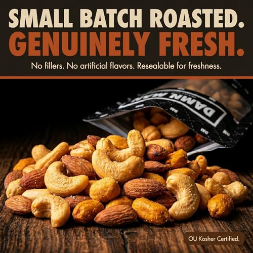 Image of Gift Baskets for Men - Fathers Day Gift, Gourmet Nuts Gift Basket, Birthday Gift for Dad, Husband & Adults, Roasted Snack Box Variety