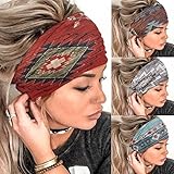 Photo Gallery olbye ampia fascia per capelli bohémien, turbante, elastica, antiscivolo, floreale, bandana per allenamento, yoga, corsa, fascia per il sudore, accessorio per capelli alla moda per donne e ragazze Photo Gallery olbye ampia fascia per capelli bohémien, turbante, elastica, antiscivolo, floreale, bandana per allenamento, yoga, corsa, fascia per il sudore, accessorio per capelli alla moda per donne e ragazze