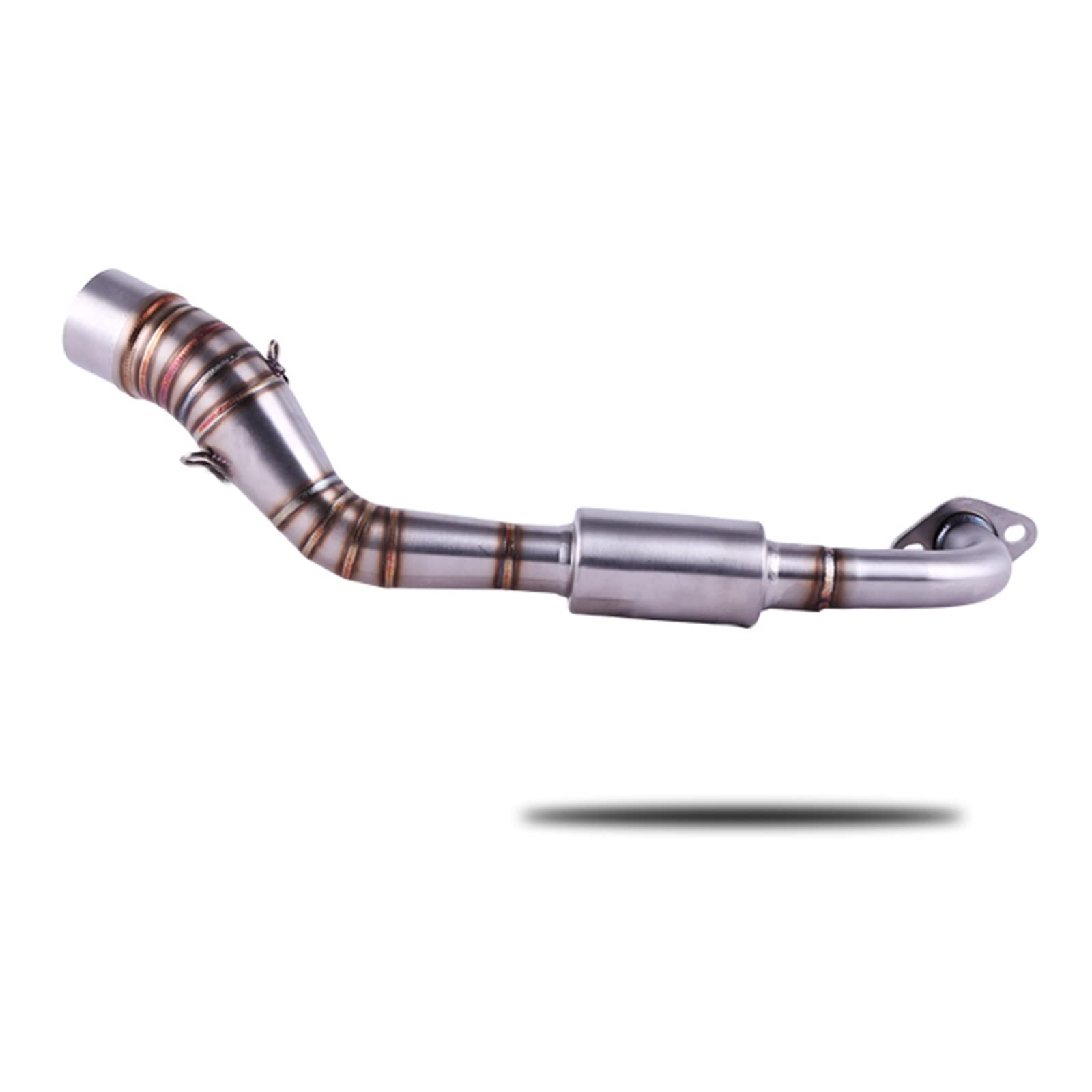 Motorrad Auspuff Slip On Full System Modifiziertes Front Middle Link Pipe Zubehör Für Y&amaha Für NMAX 155 Für NMAX 125 2015-2019