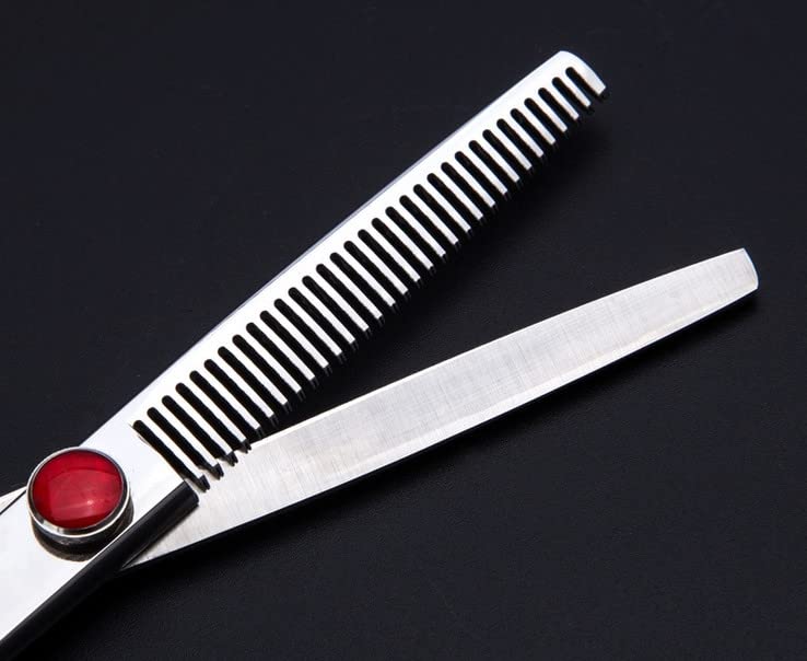 Nożyczki fryzjerskie 6 cali 440c Dragon Handle Cutting Barber do przerzedzania włosów (zestaw B) (zestaw
