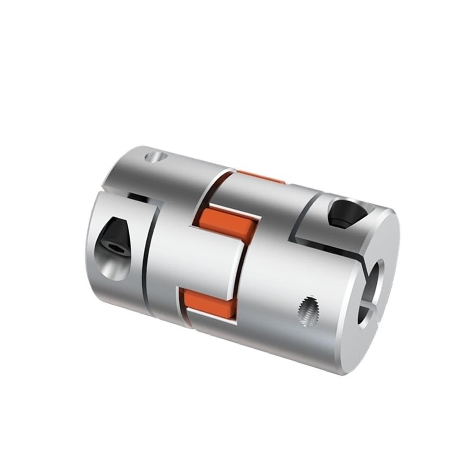 Accouplement d'arbre Flexible, coupleur CNC D45L66 Plum Jaw Coupling