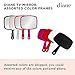 Diane Professional Quality Hand Mirror – Hand Held Mirror with Handle, Single Sided Vanity Makeup Mirror for Women, Men, Salon, Barber, Shaving, and Travel, Medium 7.5