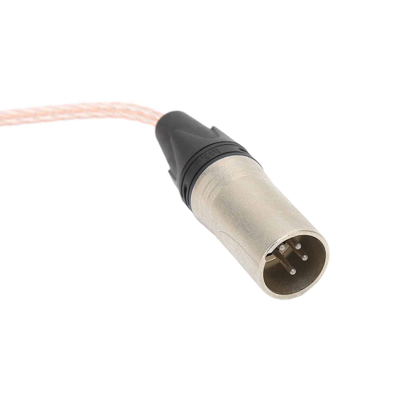 Cable HiFi Balanceado XLR Macho de 4 Pines para HD800 HD800S HD820, Calidad de Sonido Superior para Audiófilos, Cable de 3.9 Pies para Auriculares de Alta Gama