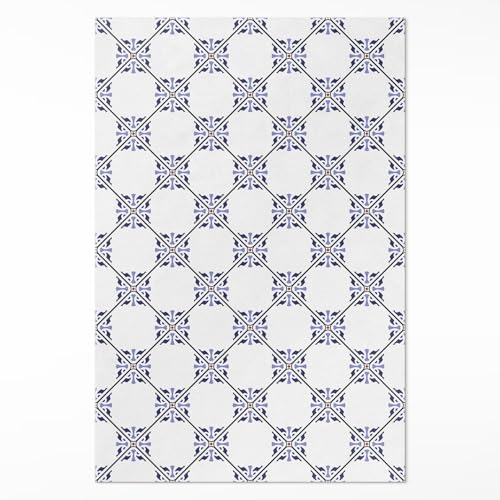 Tapis en vinyle résistant à la décoloration pour masquer un sol abîmé avec style - 2