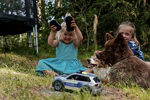 Dickie Toys - Volkswagen VW Tiguan R-Line – 25 cm großes Polizeiauto mit Licht & Sound, Polizei-SUV, Spielzeugautos, für… – Bild 6