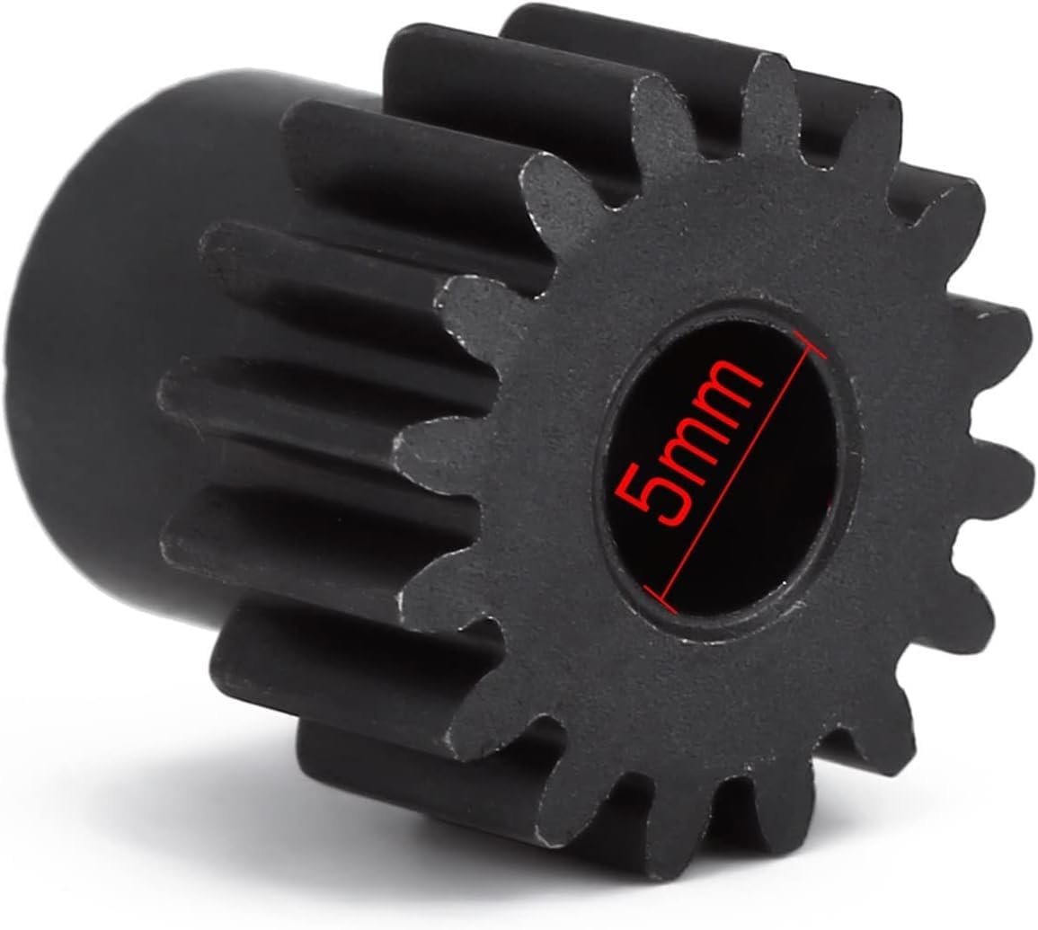 Bürstenloser Motor Motorritzel, Zahnräder, Motorritzel Zahnräder 0,8 Modul 15T 20T 25 Zähne Stufenstirnrad 32P 0,8M 17 Zähne Metall Stahl Motorzahnrad 5 mm Bohrung Stirnrad Ritzel Motorzahnrad Stirnke