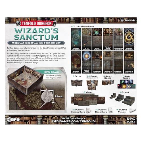 Tenfold Dungeon - Wizard's Sanctum miniatura 3