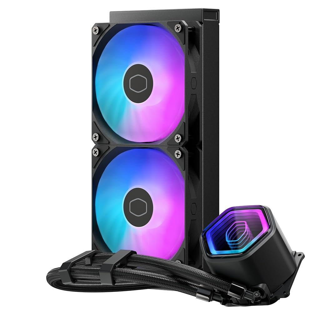 Amazon | Cooler Master MasterLiquid Core II 240 Black ARGB X6G2