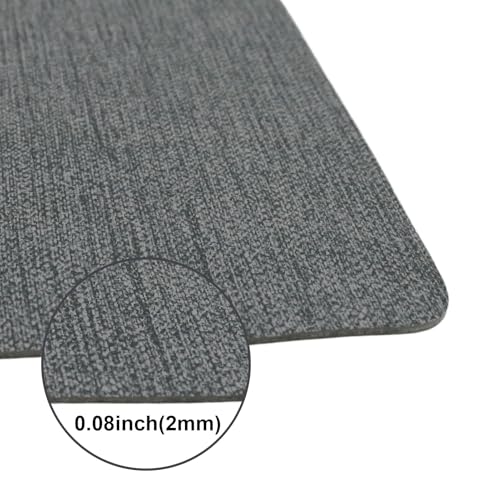 Coussin de table pour protéger un bureau rayé grâce au cuir gris résistant - 3