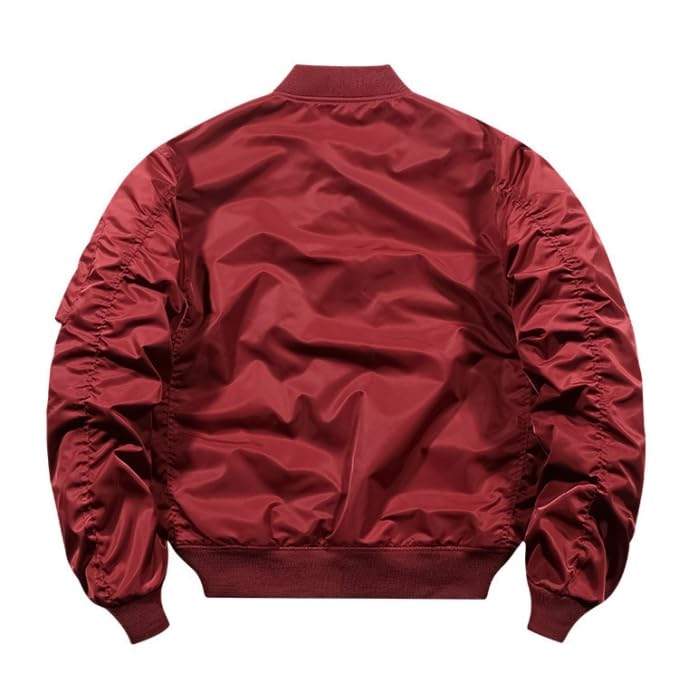 TangDao Men's Casual Bomber Military Jacket Outdoor Fall Winter Zip-Up Windbreaker Outwear2