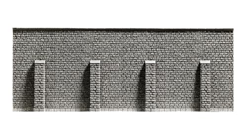 Noch 58057 Mur de soutènement Profi-Plus pour décor de modélisme ferroviaire HO