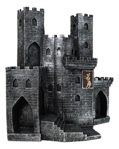 Soporte Escultura Castillo Medieval Borgoña 15 in miniatura 4