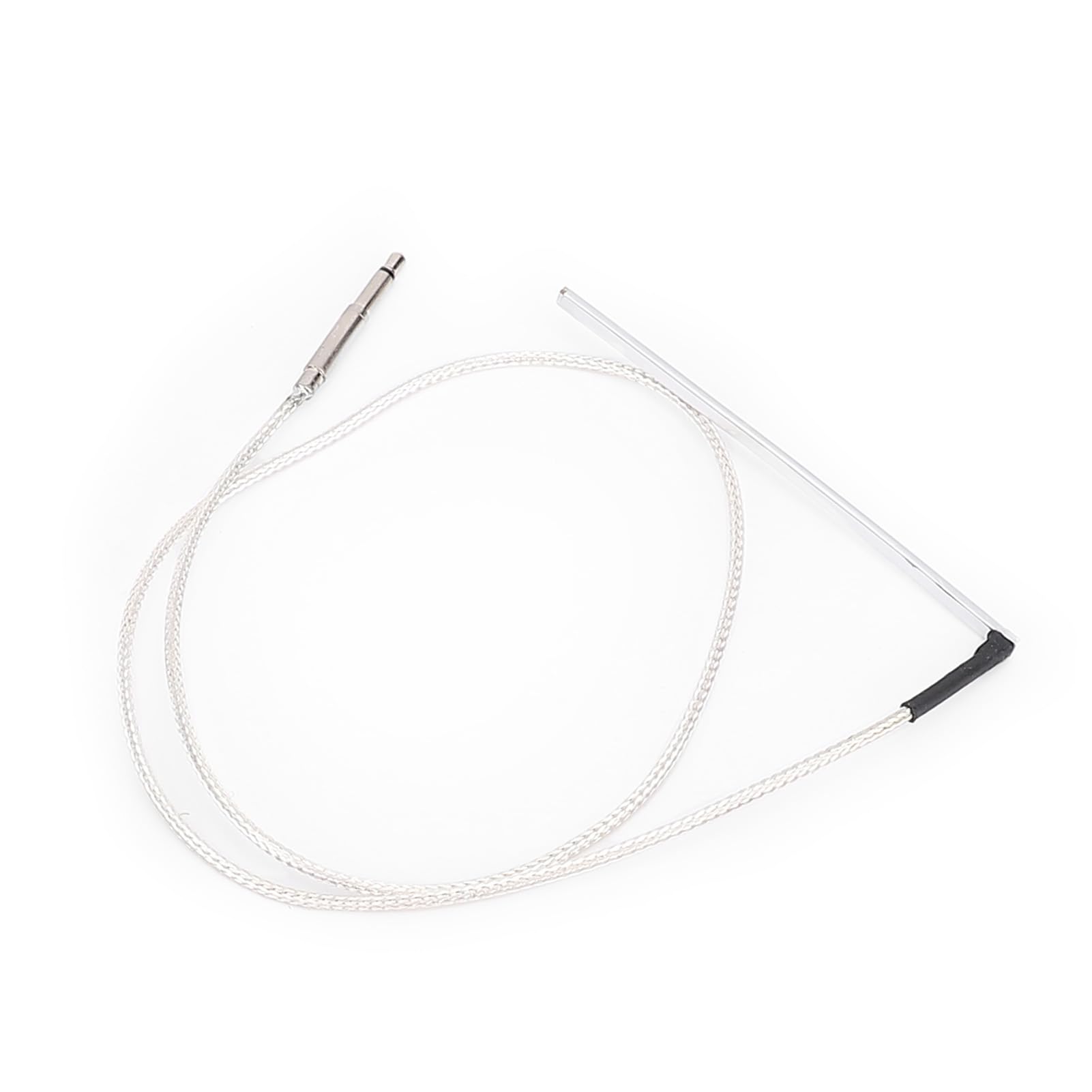Keenso Pickup Piezoelettrico Attivo, Pickup per Chitarra in Plastica e Acciaio Al Carbonio con Equalizzatore a 3 Bande, Suono Ad Alta fedeltà Alimentato a 9 V per Chitarristi Folk Acustici da 36"