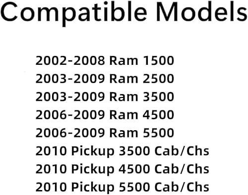 Miniatura 4 de Vidrio trasero deslizante manual de ajuste empotrado compatible con Dodge Ram Pickup modelos 2002-2008 1500  modelos 2003-2009 2500 3500  modelos