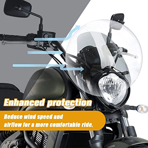 Tazgantax Front Windshield for Vulcan S
