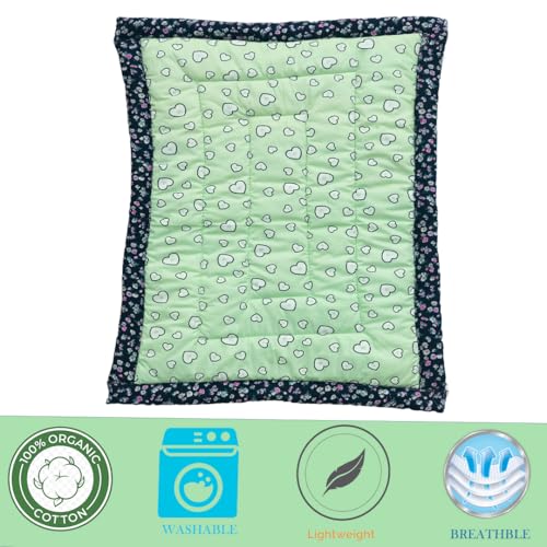 Image of Bedding Mattress for Cotton, Baby Sleeping Bed Set Godari Baby Cradle |Sleeping Mat |Multi Purpose Cushioned Bed |Baby Bed for 0 to 2 Years.