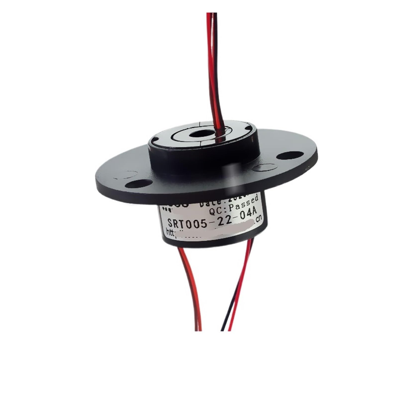 1 Pcs Ring Slip Ring 24612-way Collector Ring Conductive Ring Through Hole Slip Ring(Inner 5mm Outer 22mm - 4 Way 2A)
