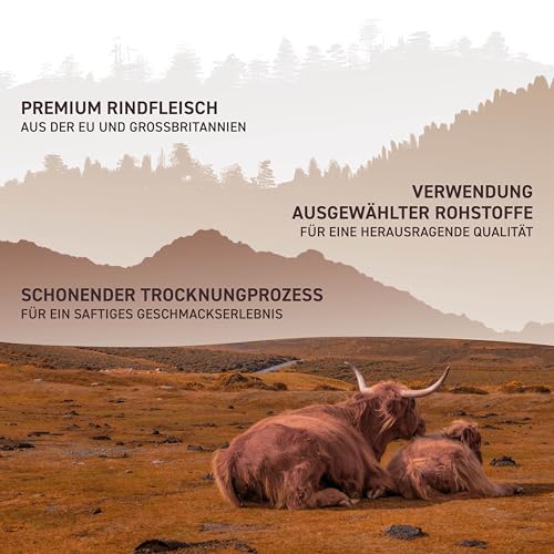 Wild West Beef Jerky 1kg Bundle - Original Rindfleisch Snacks in verschiedenen Größen - Beef Jerky high Protein Trockenfleisch, Protein Snack
