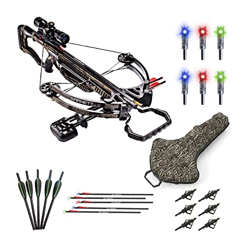 Barnett Crossbows Whitetail Hunter II Crossbow Bundle with Ballistic...
