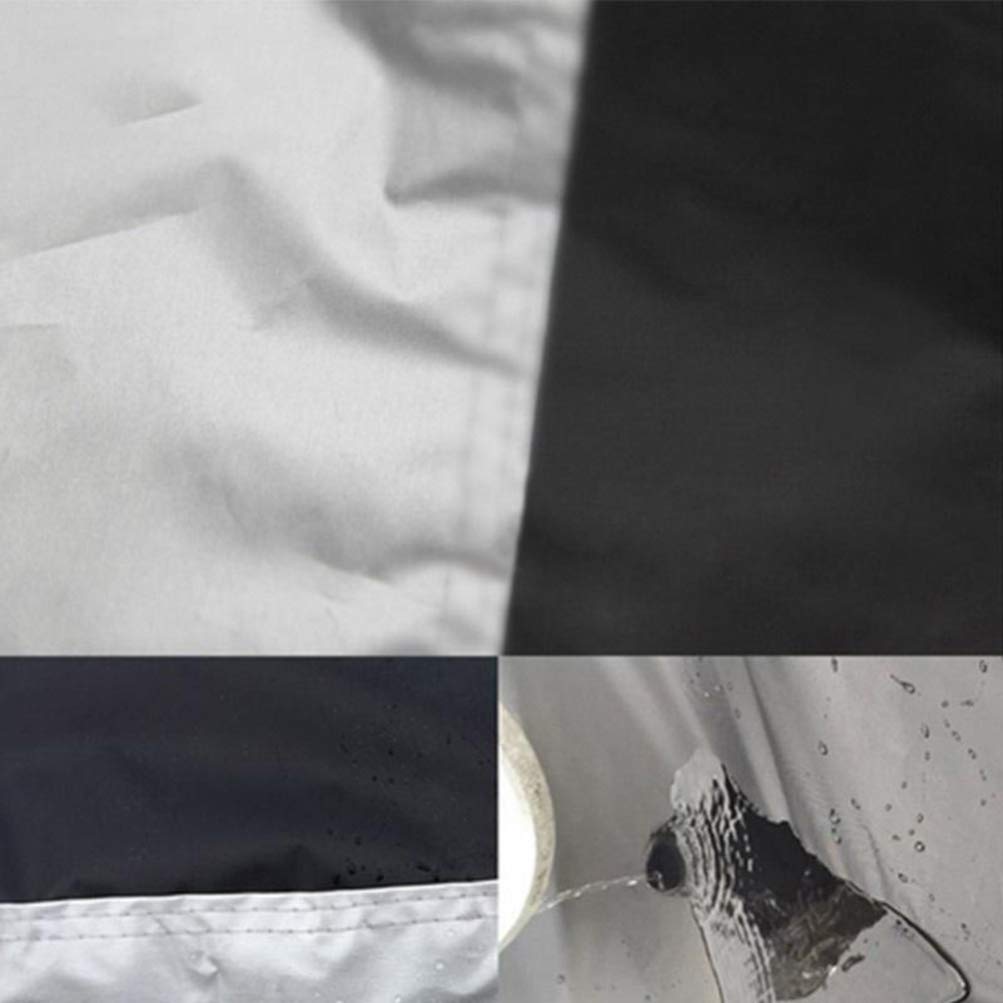 BESPORTBLE Copertura Per Motocicletta e Resistente All Acqua Protettiva Uv e Traspirante Con Borsa Portaoggetti Xxxl Per Esterni e Interni