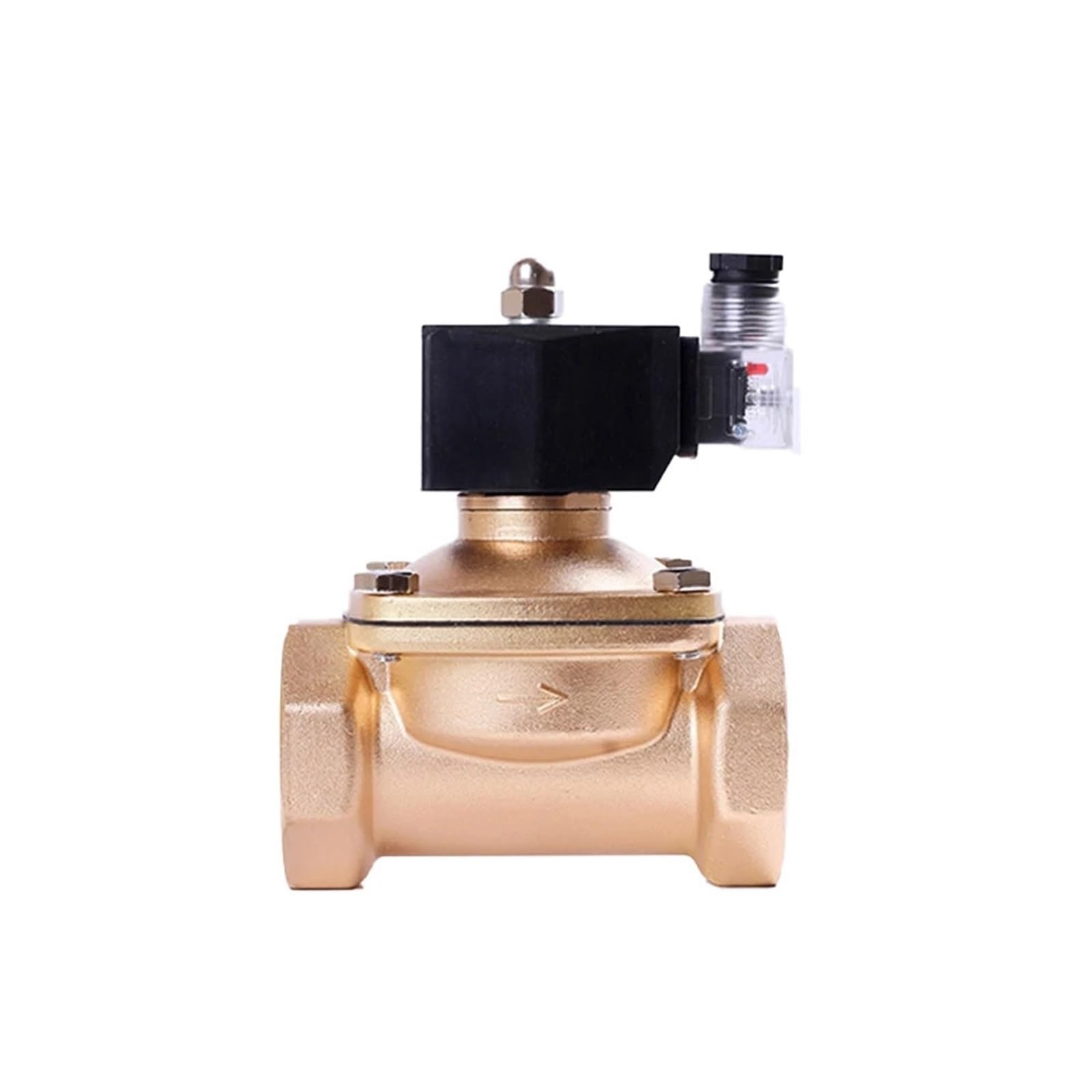 Nobirtbsa Npt-24Vac 1/2" 3/4" 1" 1-1/4" 1-1/2" 2" Normally Closed Brass Natural Gas 220Vac 24Vdc 12Vdc 110Vac(Npt-24Vac)