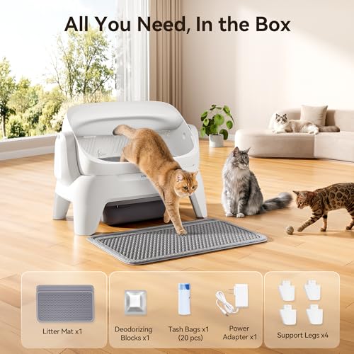 Meowant MW-SC10 Extra-Large Automatic Self-Cleaning Litter Box — view 7