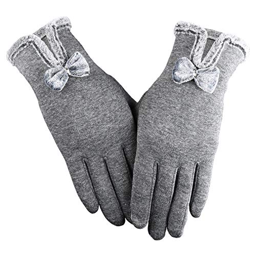 Women's Winter Touch Screen Gloves Warm Fleece Lined Gloves Hand Warmer Women