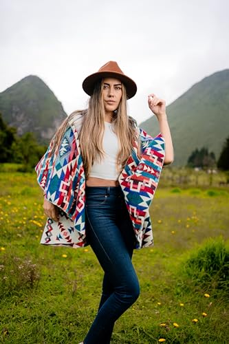 Ponchos for Women – Alpaca Wool Blend, Elegant Shawls for Women, Lightweight Yet Warm Poncho Sweater, Easy Care4