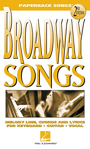 Broadway Songs (Paperback Songs)