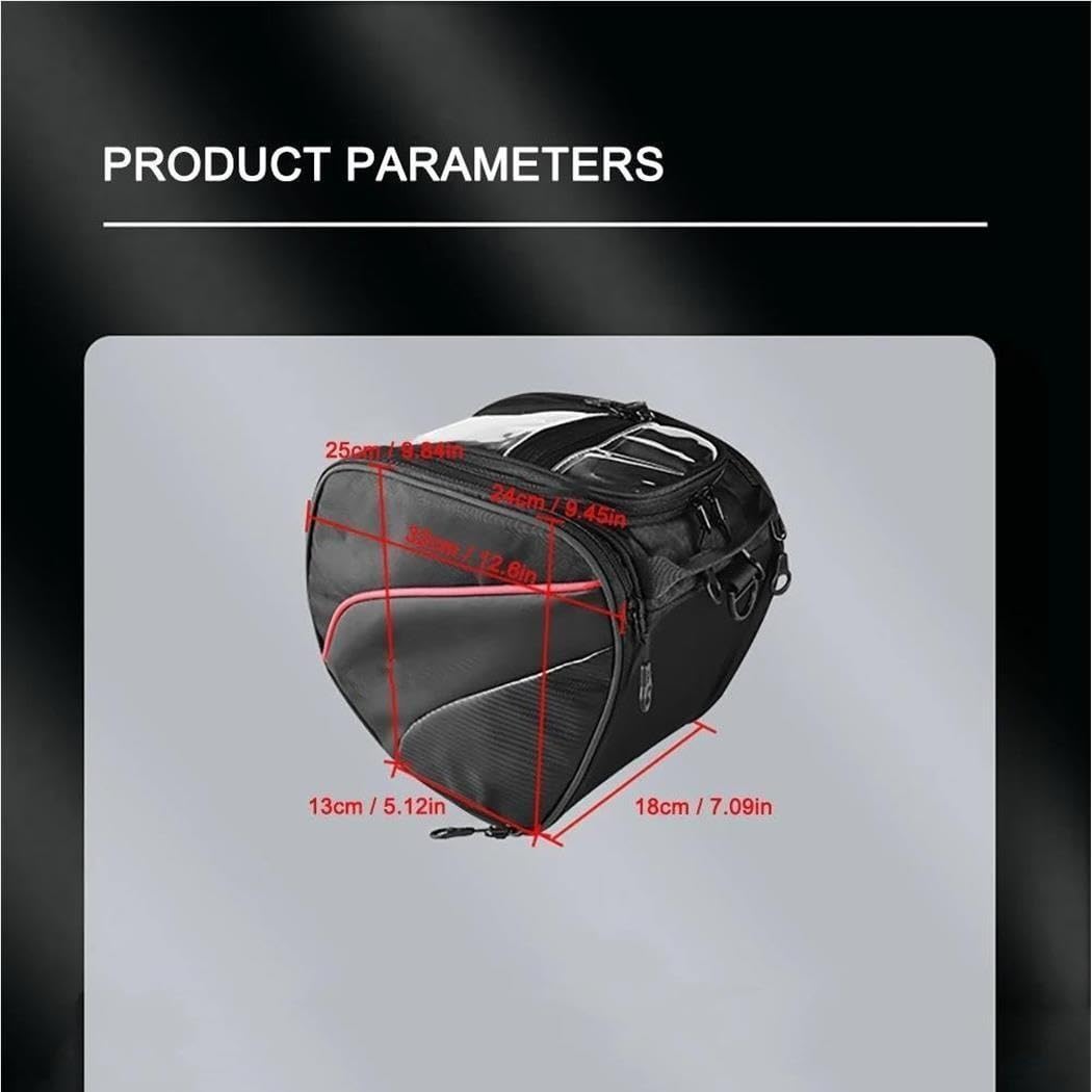 Piezas modificación para BMW C400GT Bolsa túnel para Motocicleta