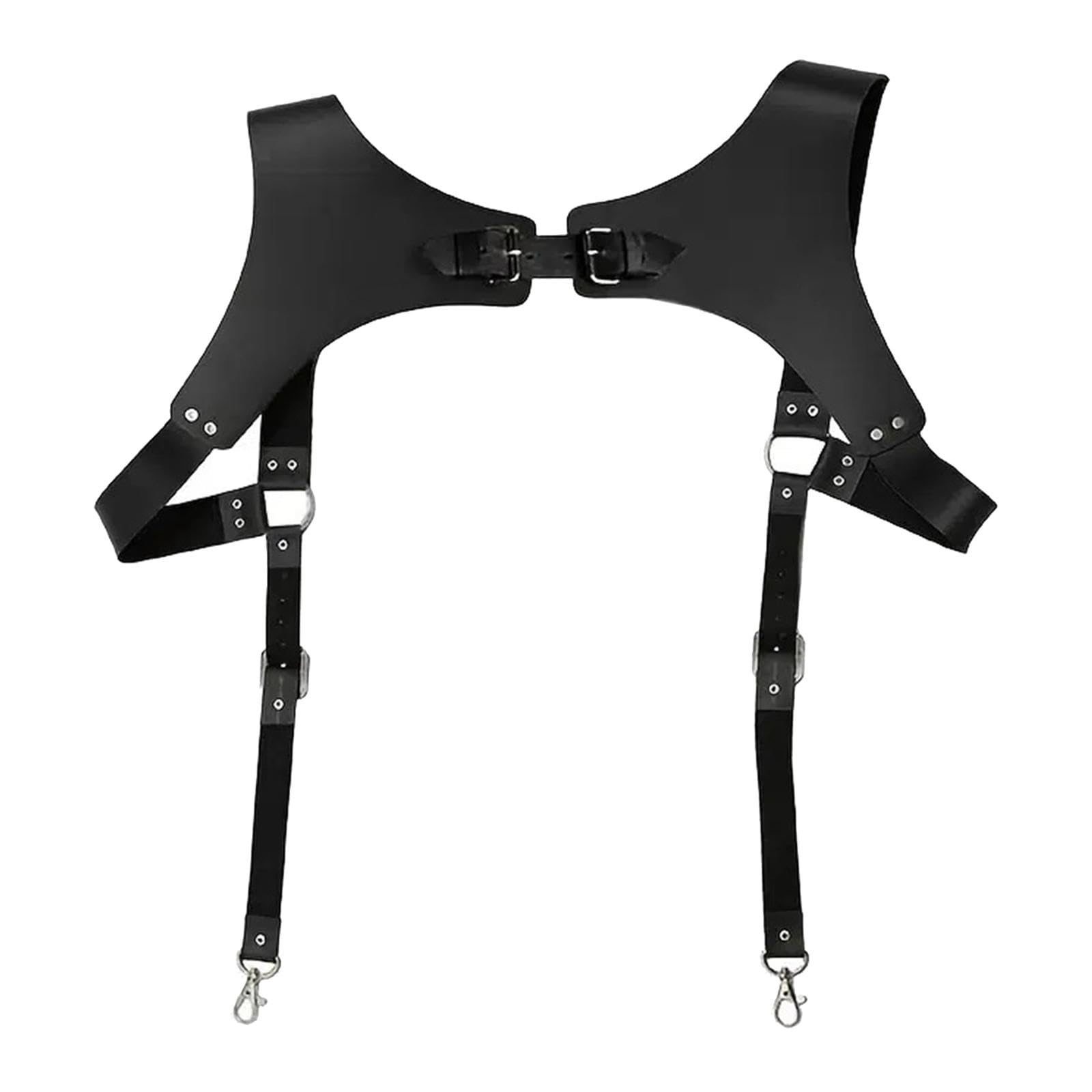 Mens Body Strap Belt Decoration Body Harness for Cosplay Dating Holiday Black| Clothing Shoes & Accessories|Mens Accessories|Suspenders Braces-image-35