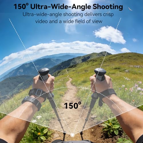 Image of 4K Mini Body Camera,Thumb Camera,Mini Body Sports Action Camera with 64GB Storage, Hands Free POV Magnetic Wearable Cam, Thumb Size Mount Anywhere for Cycling Hiking Running Vlogging Pet Walking