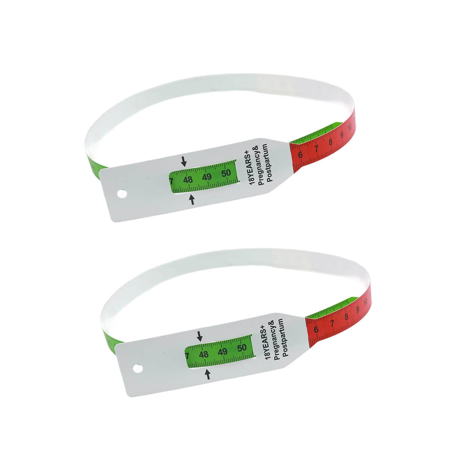 Infant Body Measurement Tool Double-Scale Flexible Tape for Head Circumference & Arm Size Infant Head Arm Circumference Measuring Tape
